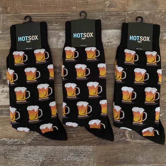 Men’s socks, beer - Picture 1 of 3